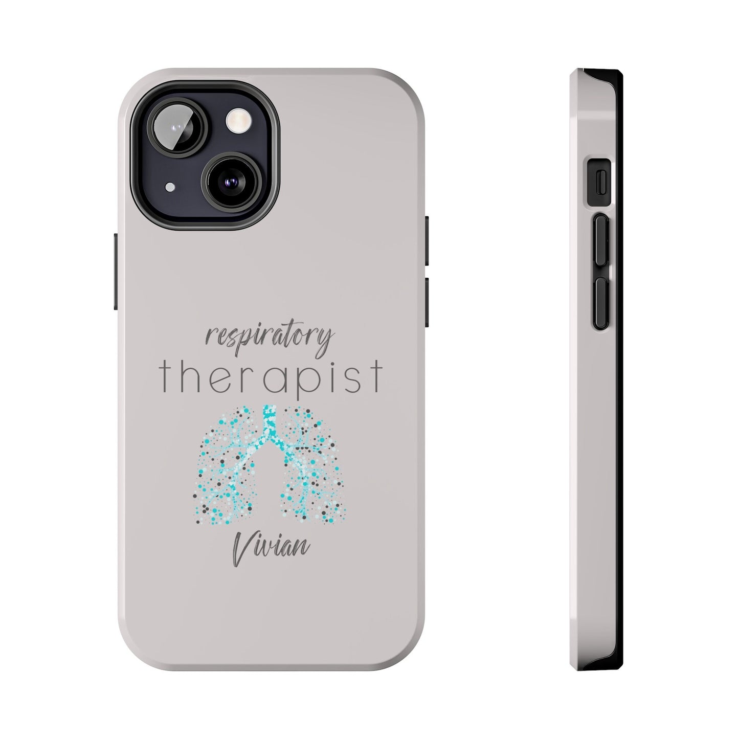 Personalized Respiratory Therapist Phone Case, Respiratory Therapist, Respiratory Therapist Gifts, RT iPhone Case, RT Gift, Customized Case