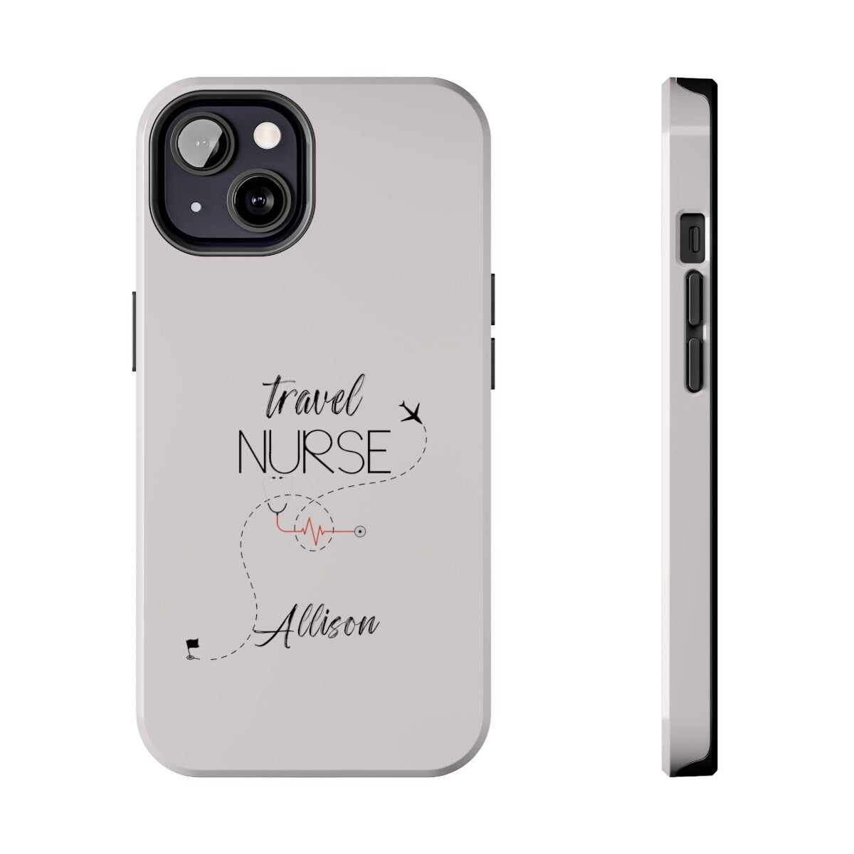 Personalized Travel Nurse Phone Case, Travel Nurse Gift, Travel Nurse Gifts, Nurse Phone Case, Travel Nurse, Traveling Nurse Gift, Custom