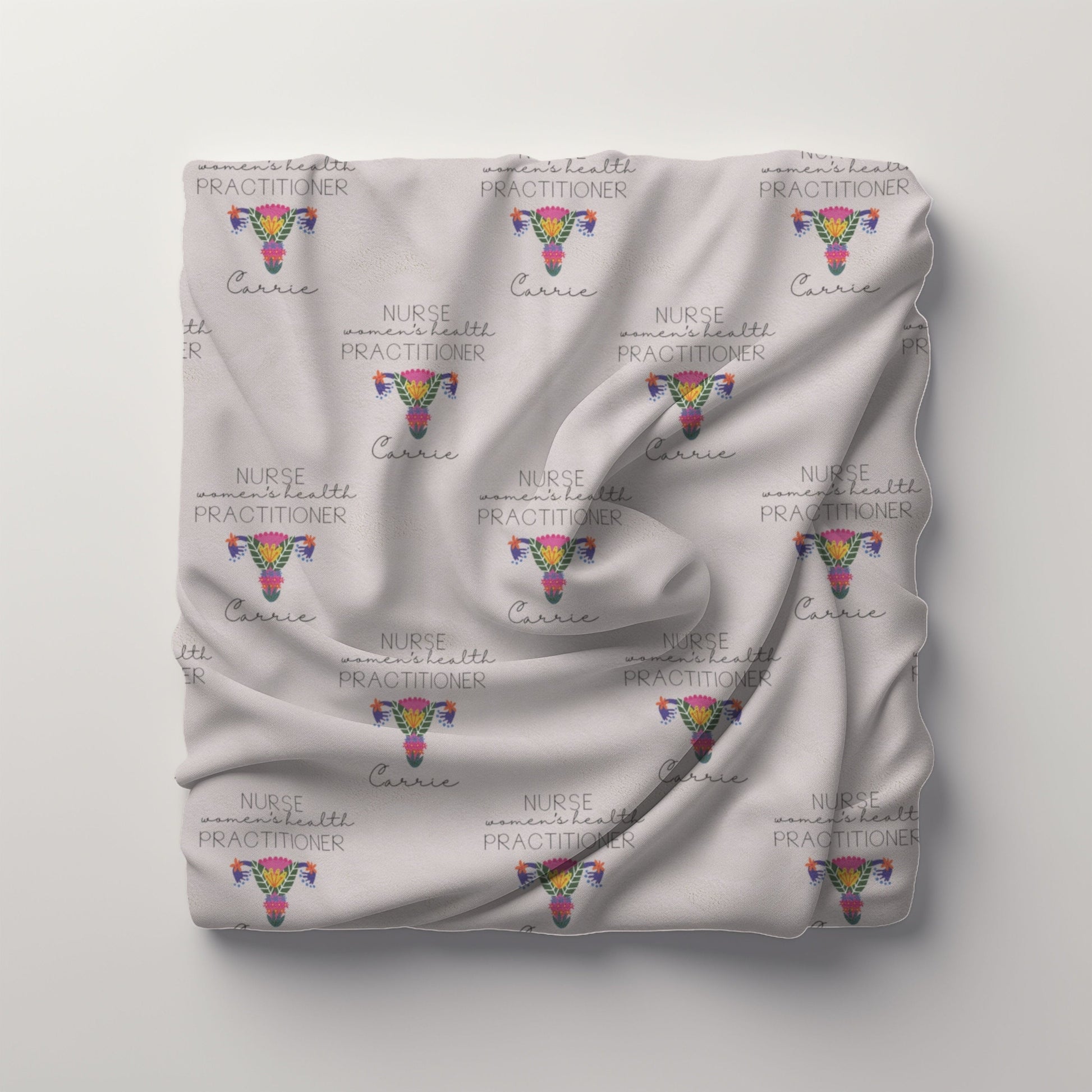 Personalized Women's Health Nurse Practitioner Blanket, nursepractitioner, nu rse, Custom Blanket, NP Gift, WHNP, n urse