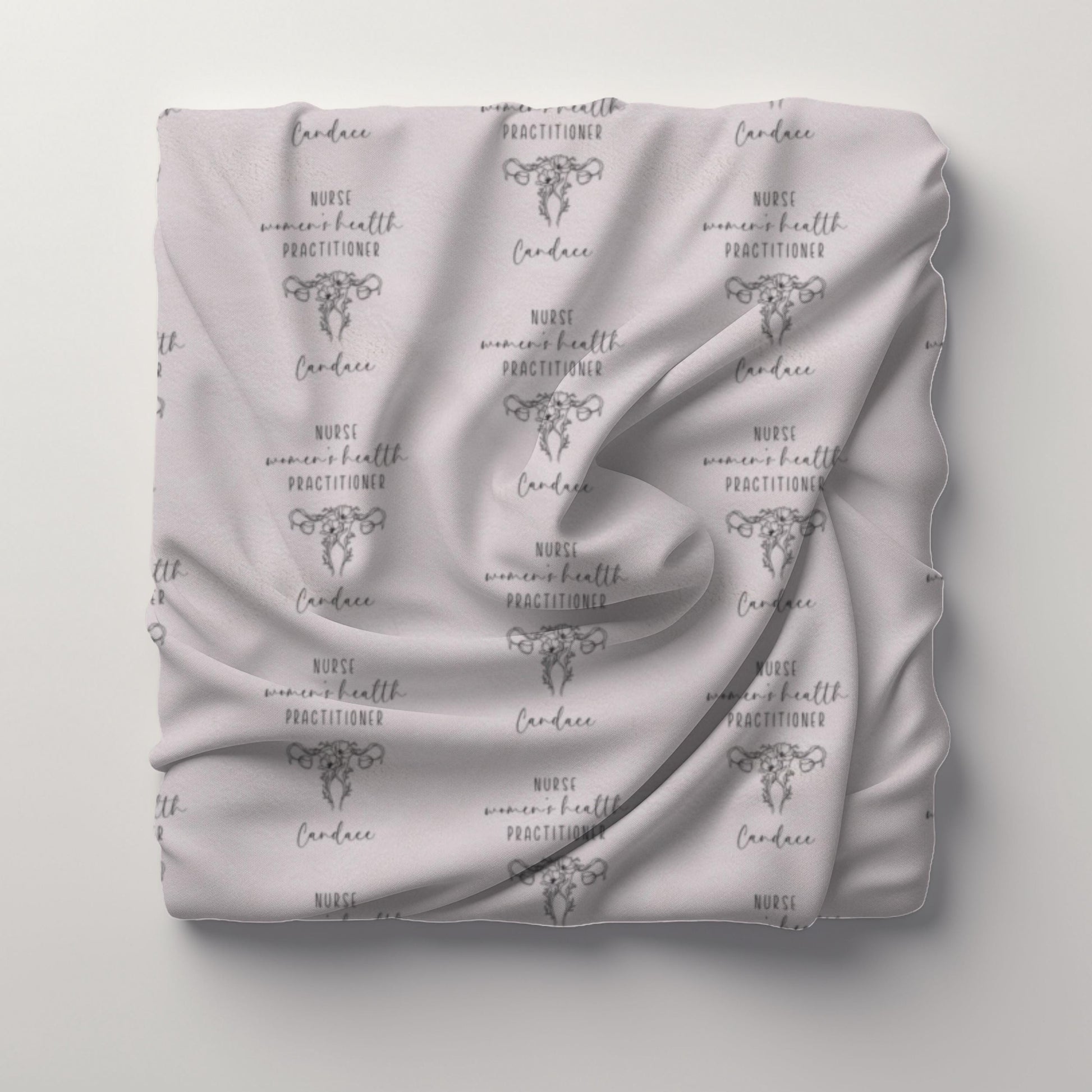 Personalized Womens Health NP Blanket, Nurse Practitioner, NP Gifts, Nurse Appreciation, Gifts for Nurse, Obgyn, Custom Throw