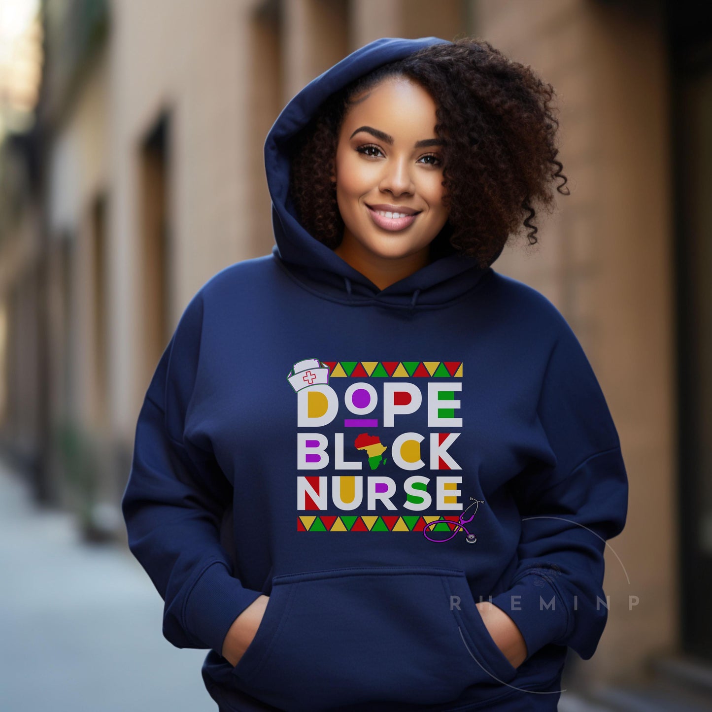 Dope Black Nurse Hoodie, Hoodies, Black History, Gift for Nurses, LPN shirt, Registered Nurse Hoodie, Nursing Student, Nurse Appreciation