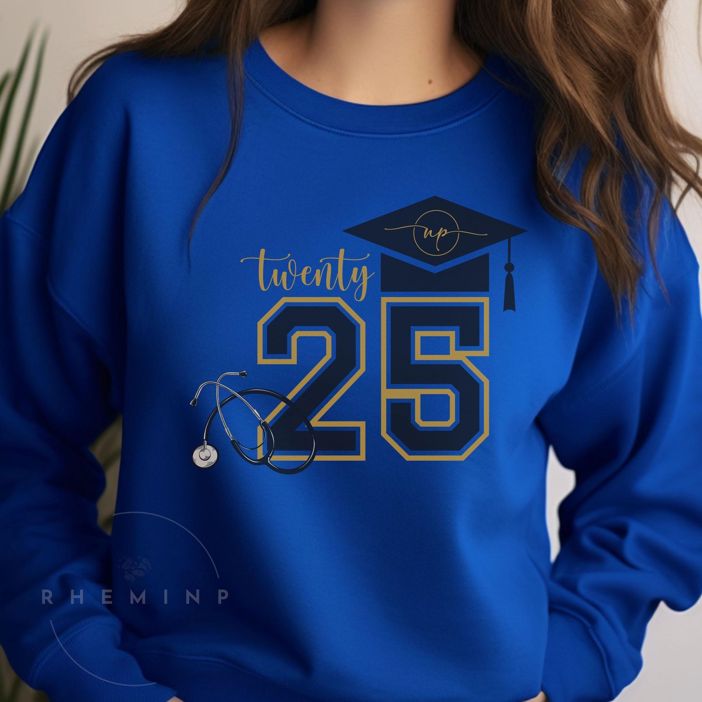 2025 Nurse Practitioner Graduation Sweatshirt, Personalized Sweatshirt, NP Student Gift, Gift for nurse, Nurse Graduation, NP Gifts