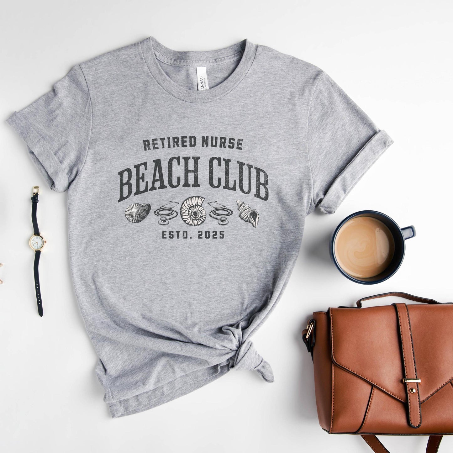 Retired Nurse Beach Club T-Shirt, Gifts for RN, LPN RN, Nurse Retirement, Retired Nurse, Retirement Gifts, Coworker Gift, Funny Retirement